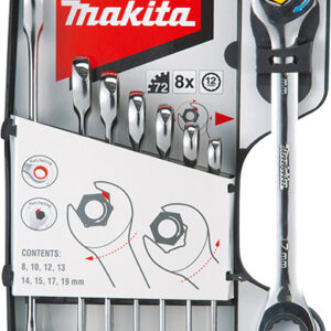 Makita set ključeva ok-vilj. sa račnom 8kom (B-65523)