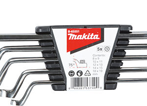 Makita set ključeva okasti 5kom (B-65551)