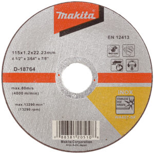 Makita brusni disk sa presovanim centrom (D-18764)