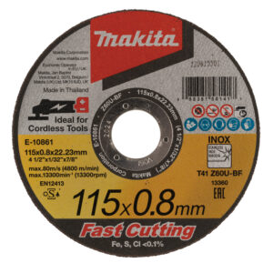 Makita tanka rezna ploča za inox (E-10861)