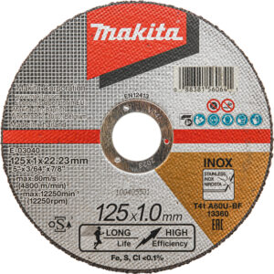 Makita tanka rezna ploča za inox (E-03040)