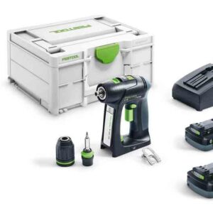 Festool akumulatorska bušilica odvijač C 18 HPC 4.0 I-Plus (576435)