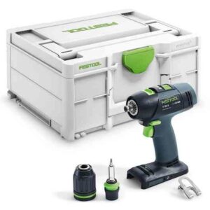 Festool akumulatorska bušilica odvijač T 18+3-Basic (576448)