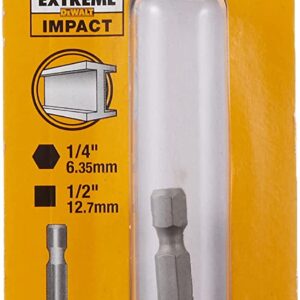DeWalt adapter za nasadne ključeve 1/4" - 1/2" DT7512