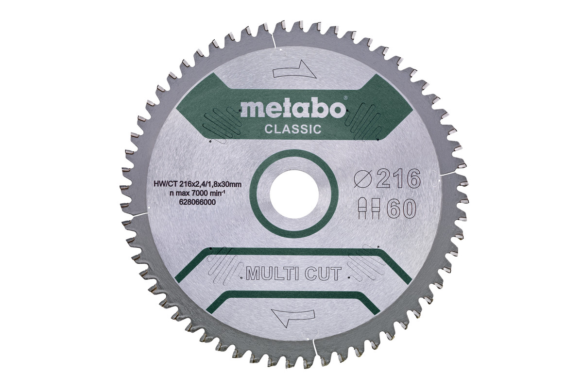 Metabo list kružne testere MULTICUT-CLASSIC (628066000)