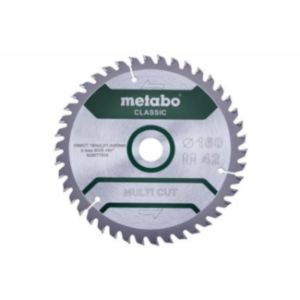 Metabo list za kružnu testeru “MULTI CUT – CLASSIC” Z42 FZ/TZ 5° 160 x 20 mm (628277000)