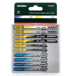 Metabo list testere za ubodnu testeru za drvo plastiku i metal set 10 kom (623600000)