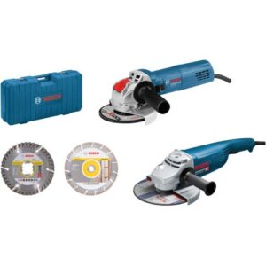 Bosch set ugaonih brusilica GWS 22-230 + GWX 750-115 (0615990M07)