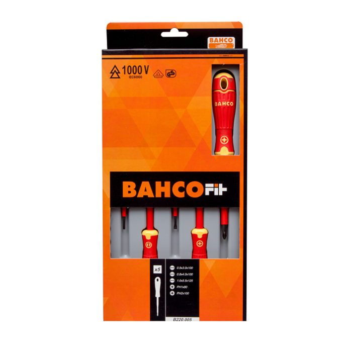 Bahco set VDE odvijača 5 kom (B220.005)