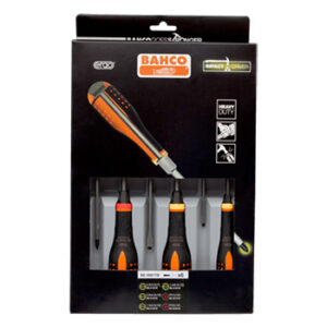 Bahco ERGO set ojačanih odvijača 6kom (BE-9881TB)