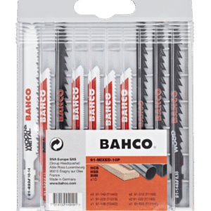 Bahco set listova ubodne testere za drvo i metal (91-MIXED-10P)