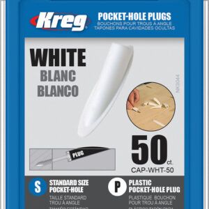 Kreg plastični beli tiplovi CAP-WHT-50