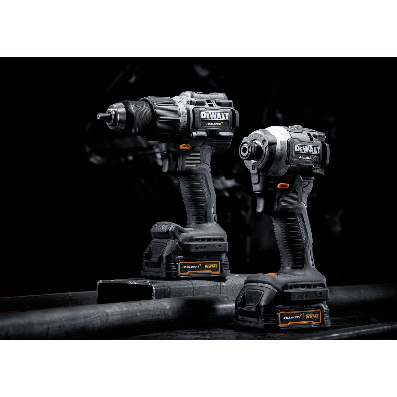 DeWalt akumulatorski set alata DCK200ME2GT x McLaren F1 Team DCD85M+DCF85M (DCK200ME2GT) - Slika 3