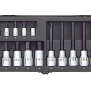 Proxxon 18-delni specijalni set nasadnih inbus ključeva 1/4“+1/2“ (P23100)