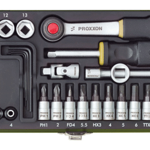 Proxxon 36-delni set nasadnih kljuceva 1/4“ (P23080)