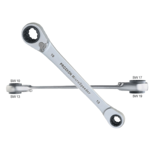 Proxxon četvorostruka čegrtaljka MicroSpeeder 10-13-17-19 mm (P23236)