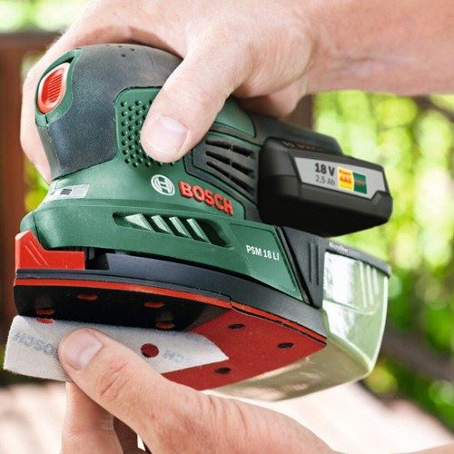 Bosch akumulatorska ekscentrična brusilica PSM 18 LI (06033A1323) - Slika 2