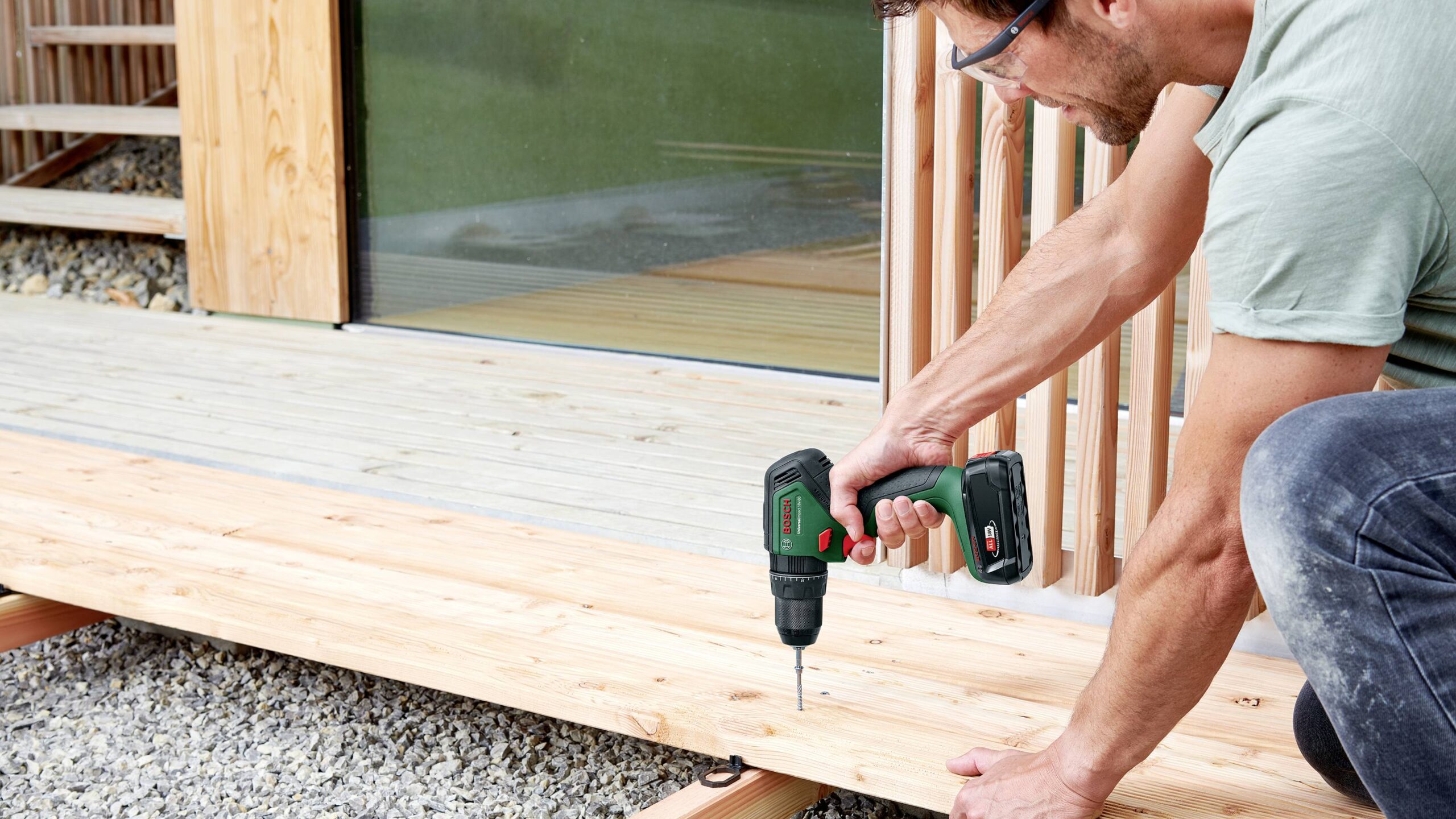 Bosch akumulatorska vibraciona bušilica Universallmpact 18V-60 (06039D7101) - Slika 2