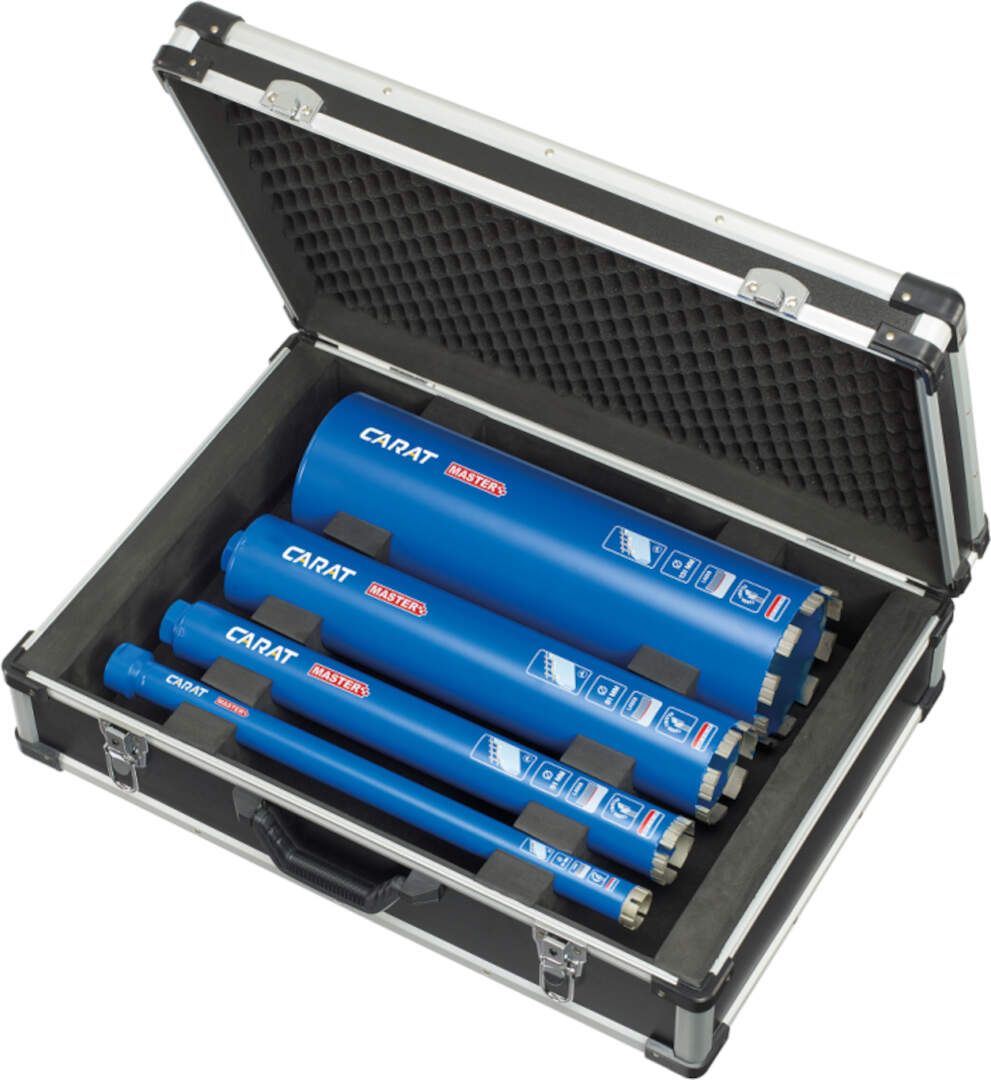 Carat set - dijamantska bušilica za bušenje betona A-2031 + set dijamantskih krunastih burgija (hAMB2031S01) - Slika 3