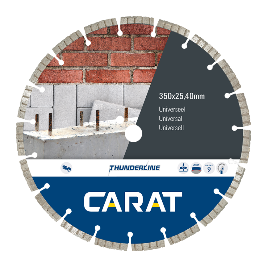 Carat univerzalna dijamantska rezna ploča CE STARTER Ø 350mm (hCES4004000)