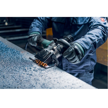 Metabo alat za obaranje ivica na čeliku od 0-90° KFMV 17-15 F (601770500) - Slika 3