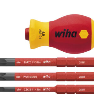 Wiha odvijač set sa držačem bitova električni slimVario® (W 41230)
