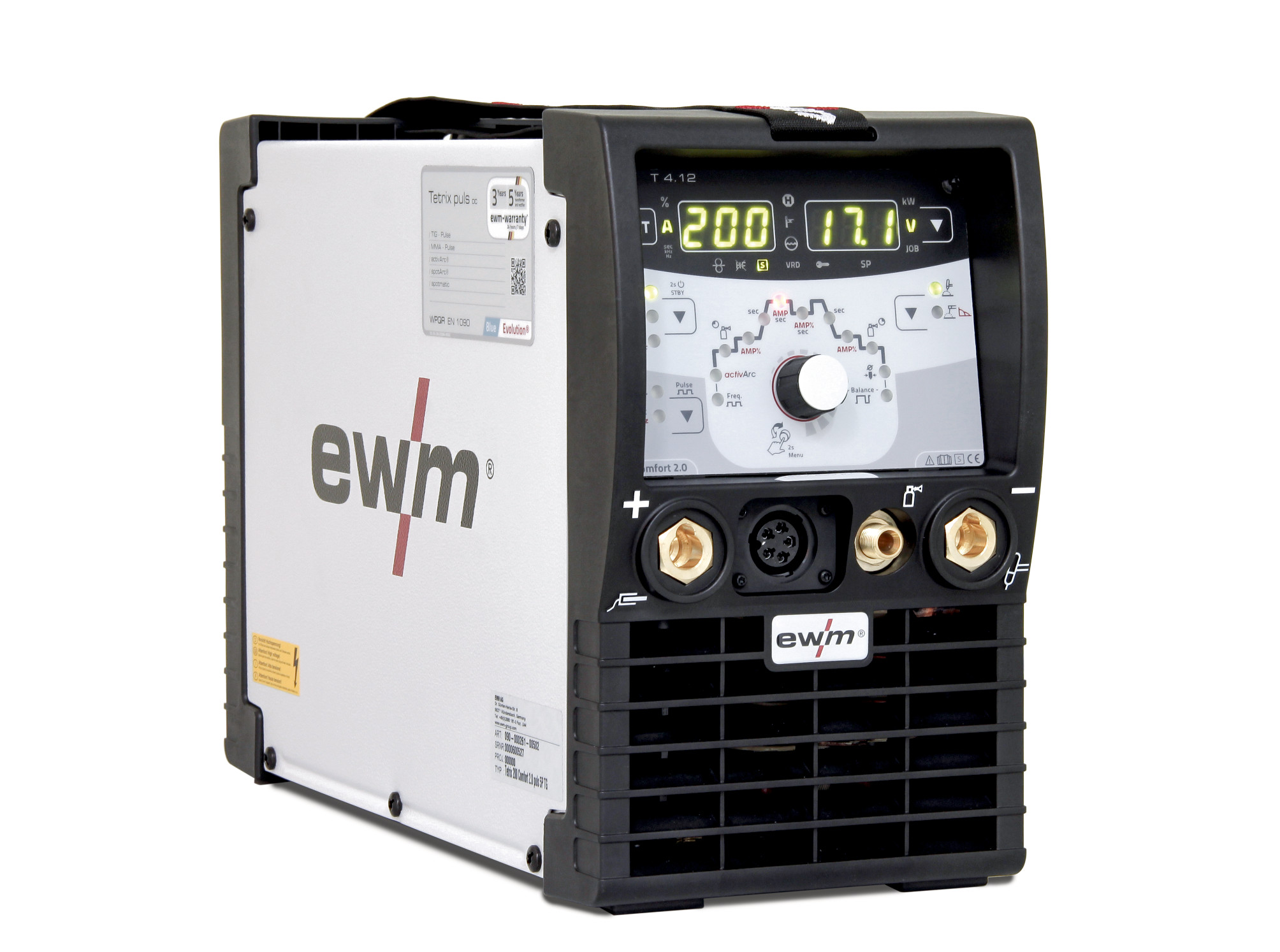 EWM Tetrix 200 DC MV Comfort 2.0 puls 5P (090-000260-00502)