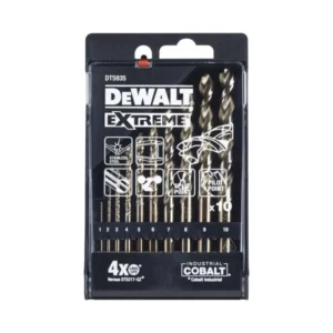 DeWalt burgije HSS-G 10kom DT5935