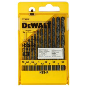DeWalt burgije HSS-R 1.5-6.5mm 13kom DT5912