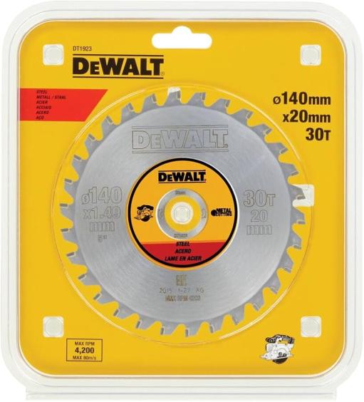 DeWalt list kružne testere za metal 140mm DT1923