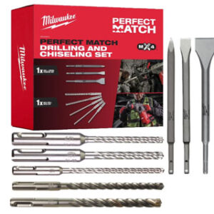 Milwaukee set dleta i burgija SDS+MX4 (4932492654)