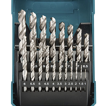 Makita 19-delni komplet HSS-G burgija za metal (D-67549)