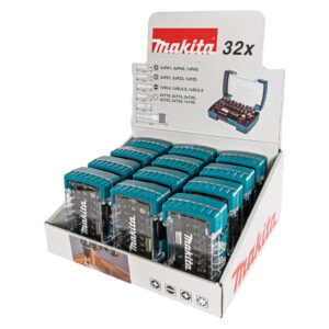 Makita 32-delni set za zavrtanje 12 pakovanja (D-74762-12)