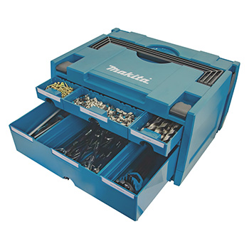 Makita kutija za alat MAKPAC tip 3 V1 sa 4 fioke (P-84311)