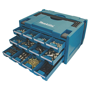 Makita kutija za alat MAKPAC tip 3 V2 sa 12 fioka (P-84327)