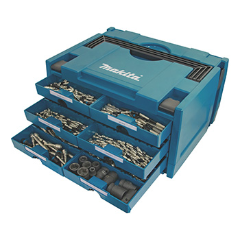 Makita kutija za alat MAKPAC tip 3 V3 sa 6 fioka (P-84333)