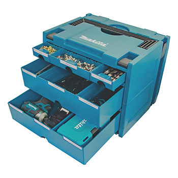 Makita kutija za alat MAKPAC tip 4 sa 5 fioka (P-84349)