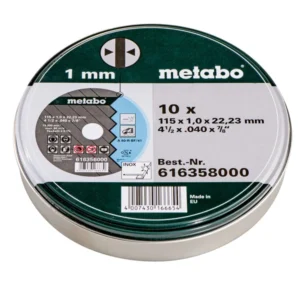 Metabo 10 x rezne ploče 115mm (616358000)