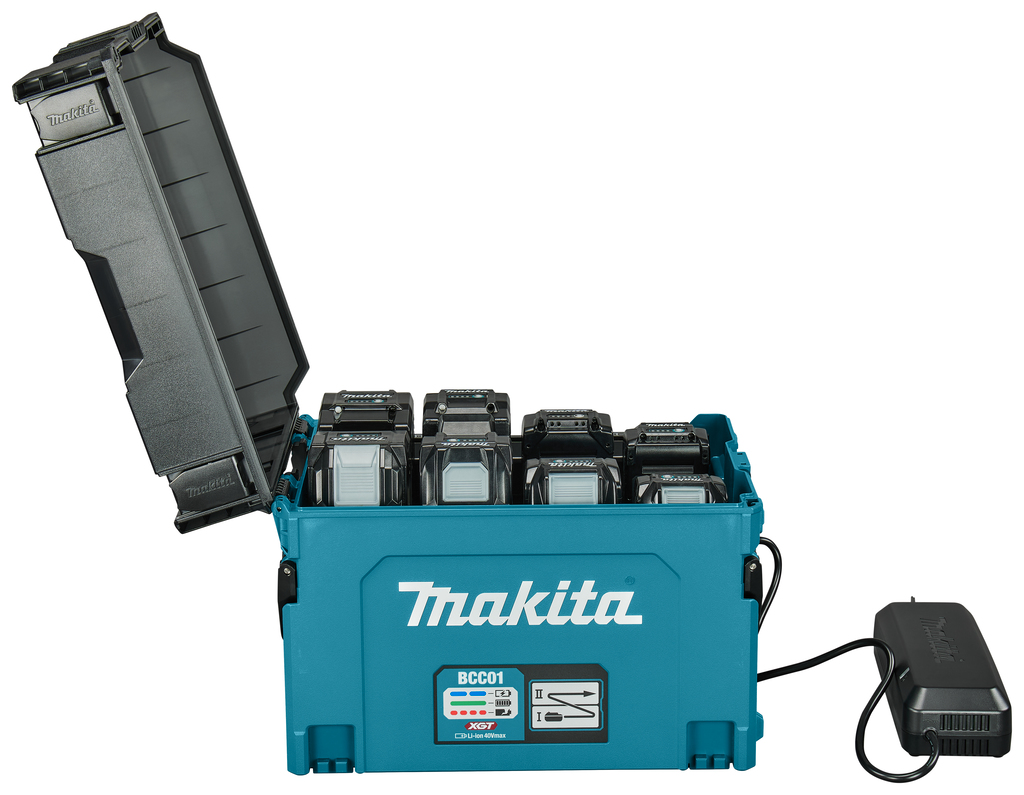 Makita punjač-kofer za 8 XGT baterija BCC01 (1914U3-7)