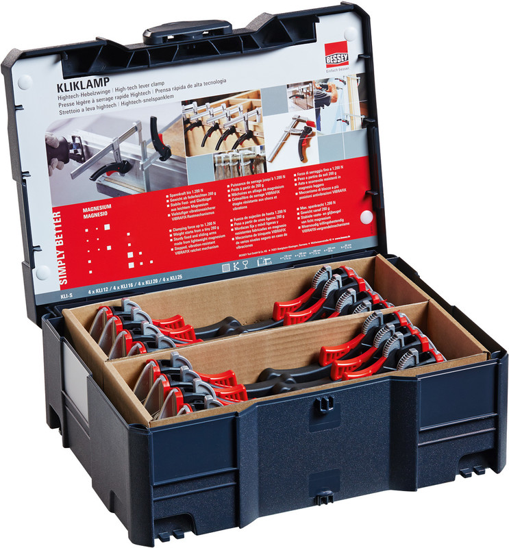 Bessey KliKlamp lagana stega KLI12