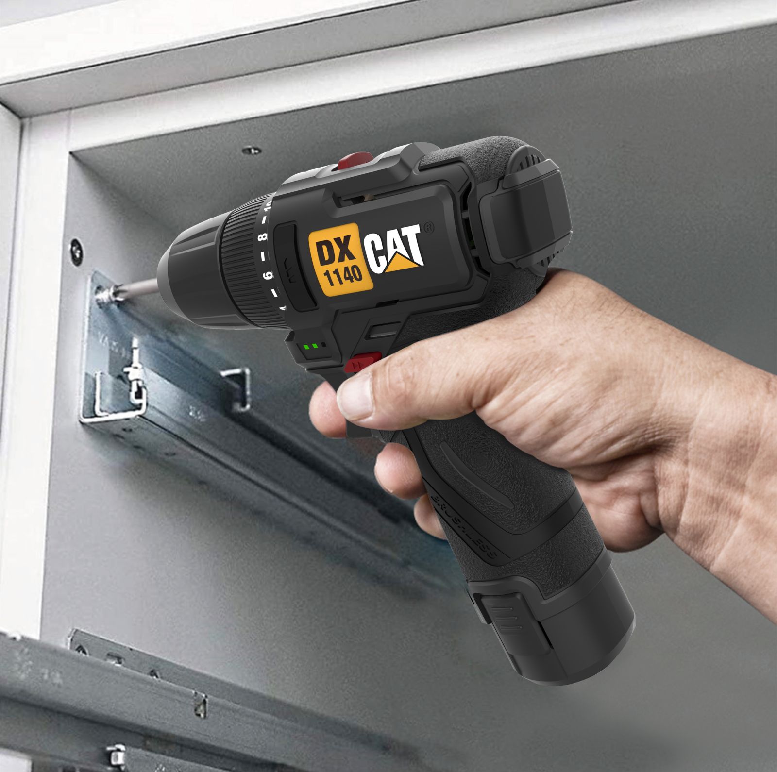 CAT akumulatorska bušilica odvijač 12V DX1140