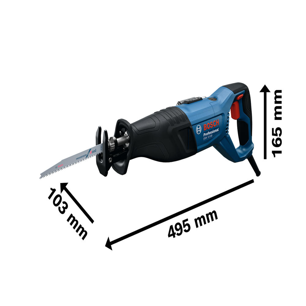 Bosch univerzalna testera GSA 12-30 (06016C7000)