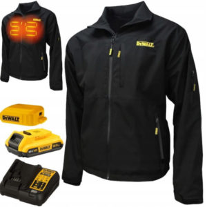 DeWalt Soft-Shell jakna sa grejačima 1x2.0Ah sa adapterom DCHJ090BD1