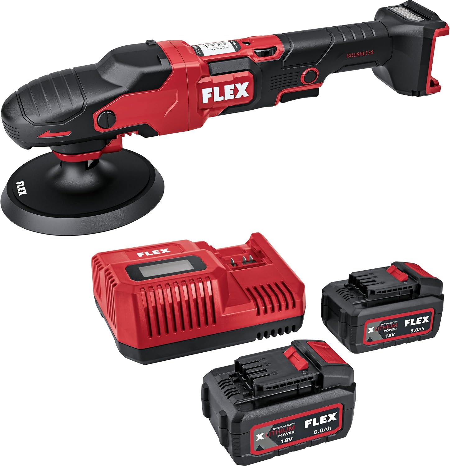 Flex akumulatorska polirka 18V PE 150 18-EC set (533.019)